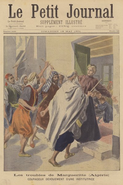 Revolt i Algeriet av French School